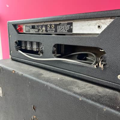 Fender Bassman 100 2-Channel 100-Watt Guitar Amp Head 1972 - 1976 - Silverface image 8