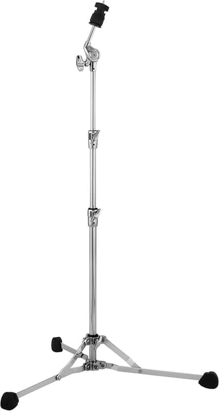 Pearl C150S Lightweight Flat-Based Cymbal Stand featuring Convertible Tripod for Flush-Base or Standard Floor Mount for Classic, Vintage feel, with Gearless UniLock Cymbal Tilter. image 1
