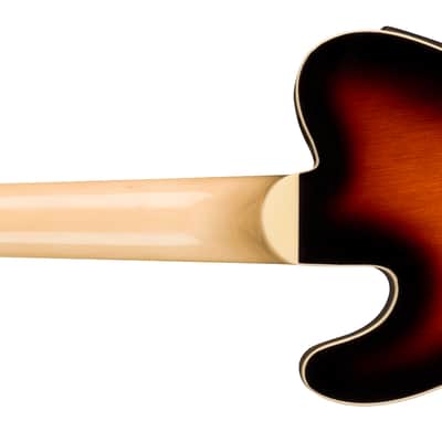 Fender Fullerton Tele Uke Walnut FB White Pickguard 2-Color Sunburst image 2