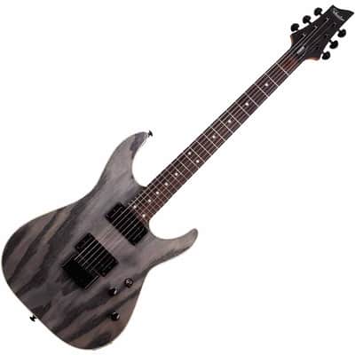 Schecter C-1 Standard Electric Guitar - Charcoal Satin image 2