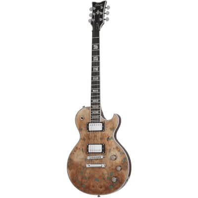 Schecter Solo-II Custom Electric Guitar - Ebony Fingerboard, Gloss Natural image 14