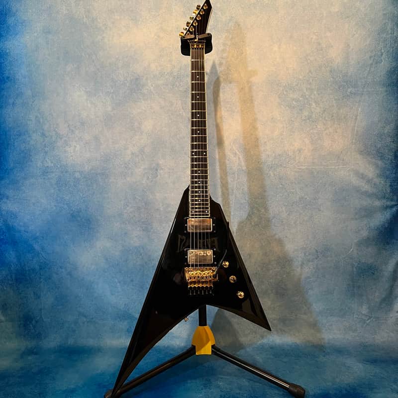 Edwards ESP E-RV 148 Flying V 2006 White Made in Japan | Reverb
