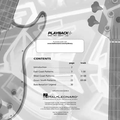 Hip-Hop Bass - 101 Grooves, Riffs, Loops, and Beats image 2