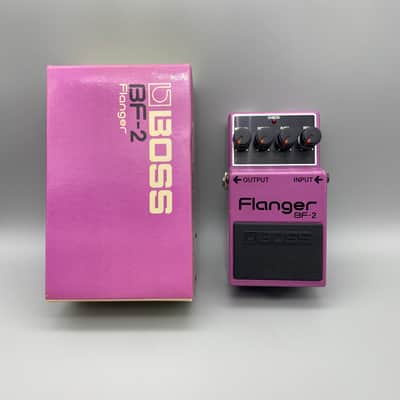 Boss BF-2 Flanger 1980-1984 (Black Label) Made In Japan | Reverb