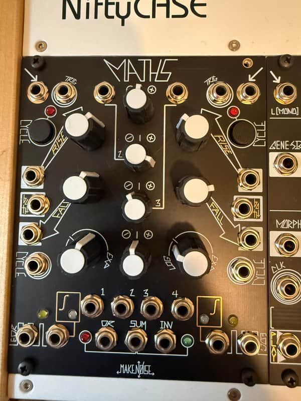 Make Noise Maths Module 2019 - Present - Black & Gold
