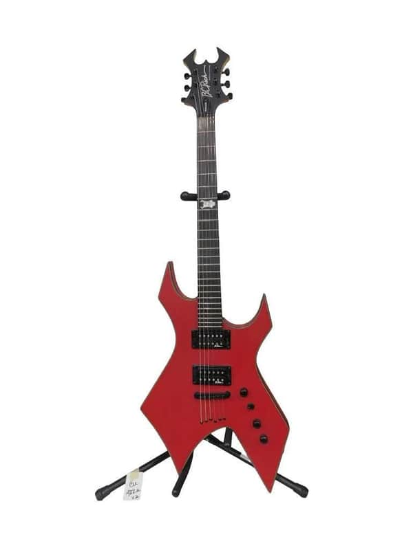 B.C. Rich Warlock Special Edition Invisibolt Flat Top 2007 Matte Red image 1