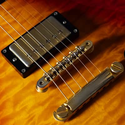 ESP Edwards E-LP-120CD/QM Les Paul Custom 2012 - Cherry Sunburst - VERY GOOD condition image 7
