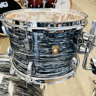 Ludwig Classic Maple Downbeat 3-Pc Shell Pack 12/14/20 (Vintage Black Oyster) image 2