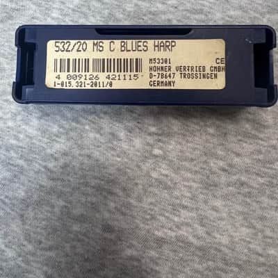 Hohner Blues Harp Harmonica in the Key of C with Case image 2