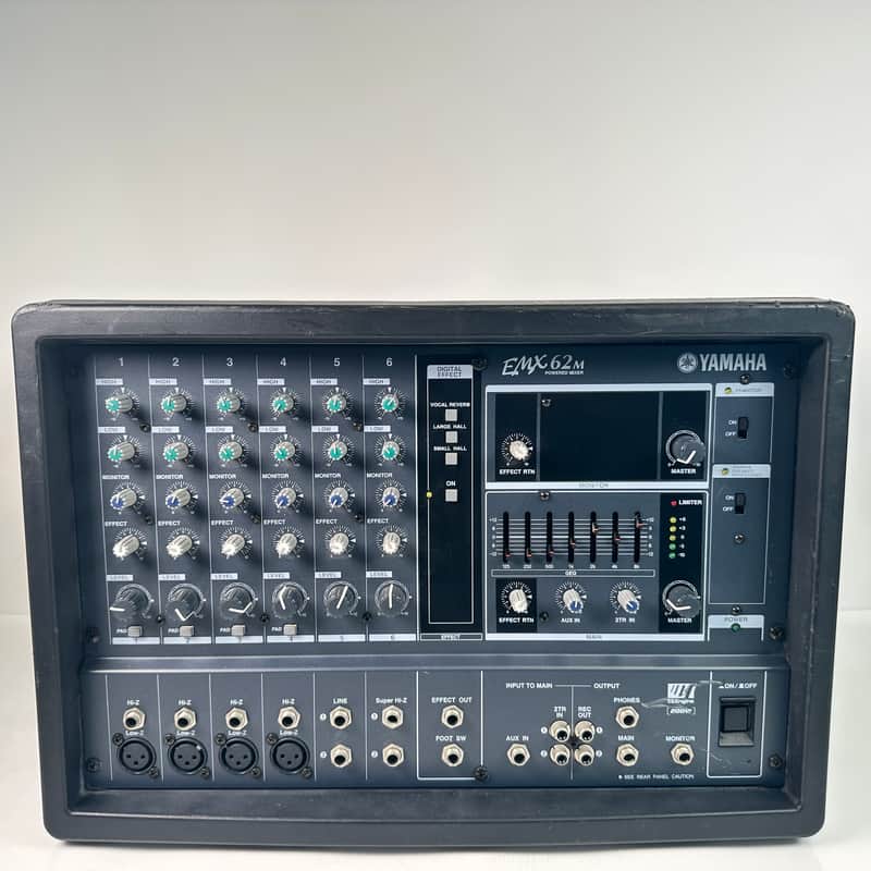 Yamaha EMX62M EMX Powered Mixer 200w | Reverb