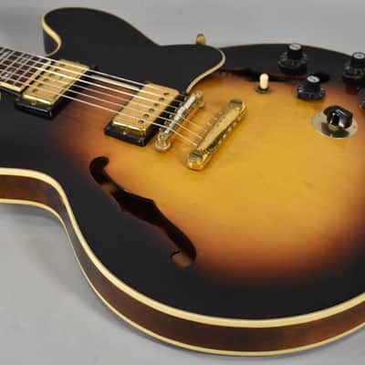 1968 Gibson ES-345TDC Stereo Sunburst Refin Semi-Hollowbody w/OHSC image 8