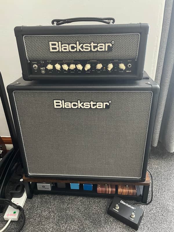 Blackstar HT-112OC MKII Slanted Front 25-Watt 1x12"Celestion Greenback 16 ohm Guitar Speaker Cabinet 2019 - Present - Black image 1