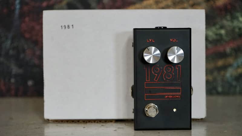 USED 1981 Inventions LVL Full-Range Overdriver image 1