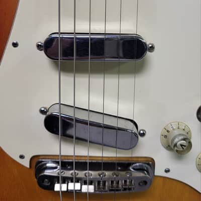 Video Demo Vintage RARE 1969 Ibanez Model 2475STLP Strat Style Guitar Pro Setup New Strings Original Hard Shell Case image 5