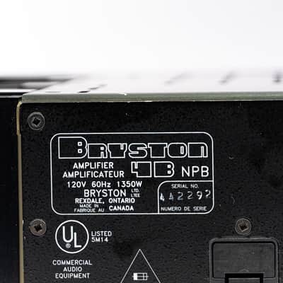 Bryston 4B Solid State Stereo Power Amplifier – 250W/Ch image 5