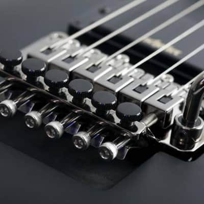 Schecter Demon-6 FR Electric Guitar - Aged Black Satin (3661) image 8