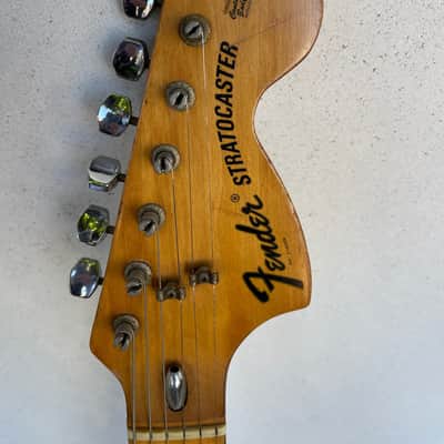 Fender Stratocaster with 3-Bolt Neck, Maple Fretboard 1972 - 1977 - Natural image 4