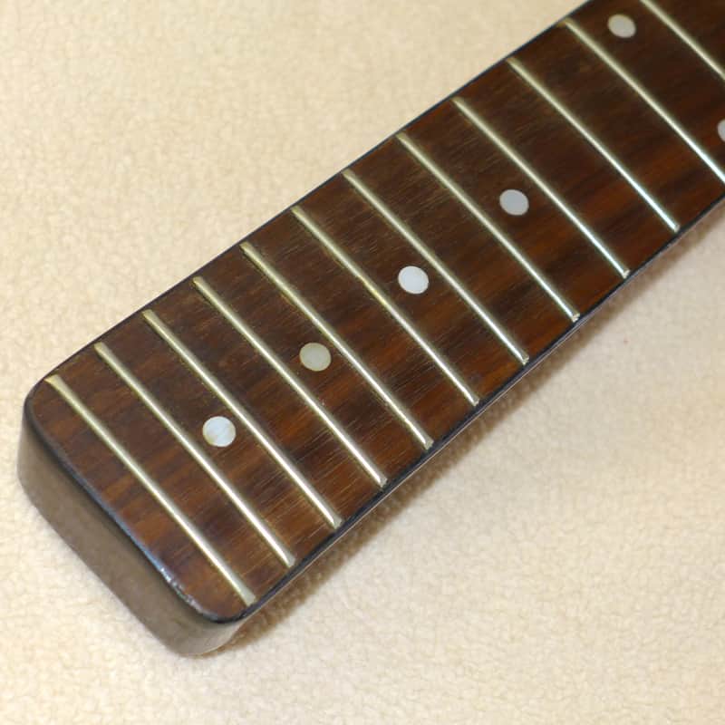 Homemade  Guitar Neck  1980 Mahogany Rosewood image 1