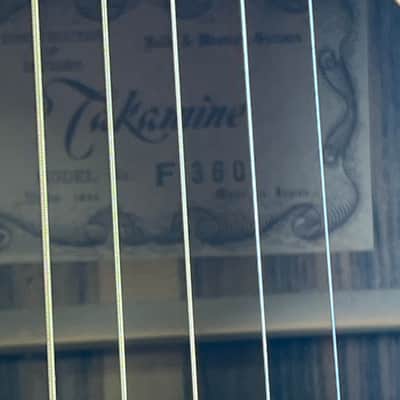 Takamine F360 " Lawsuit Era" - Natural image 8