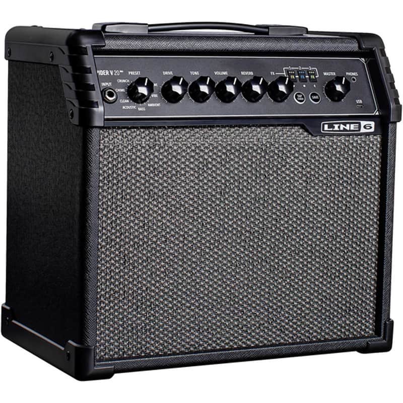 Line 6 Spider V 20 Mkll 1x8" 20 Watt Guitar Modeling Combo Amp image 1