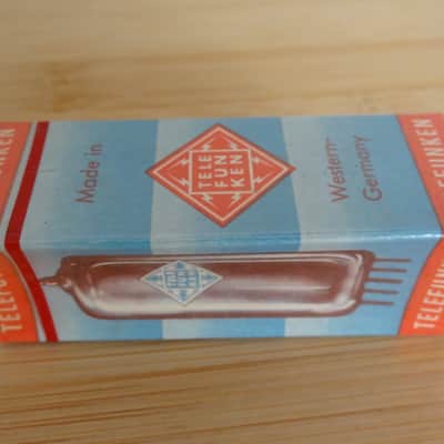 NOS NIB TELEFUNKEN ecc88 6dj8 e88cc SEALED !!! image 14