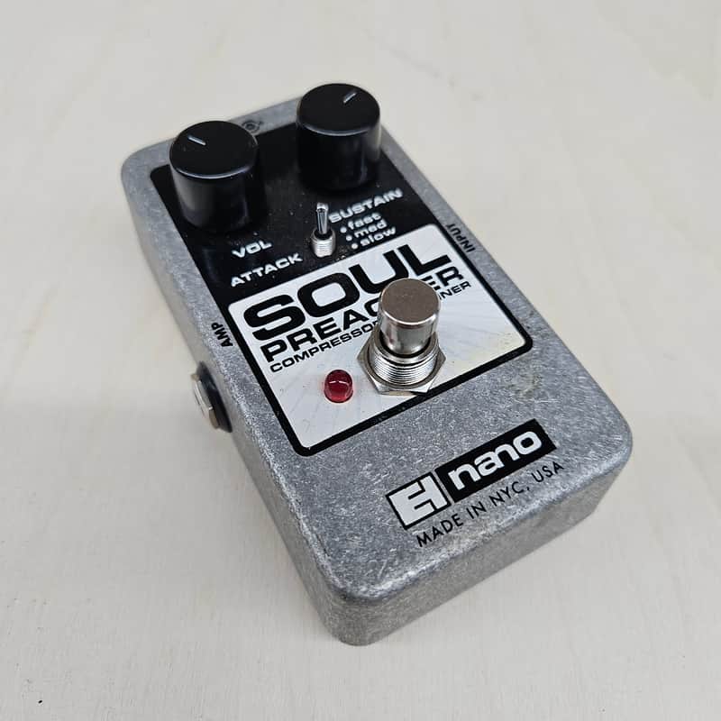 Electro-Harmonix Soul Preacher Nano Compressor / Sustainer 2007 - Present - Cream / Black image 1