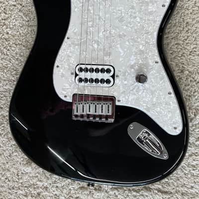 Mint Fender Limited Tom Delonge Blink 182 Black Stratocaster Electric Guitar with Bag image 3