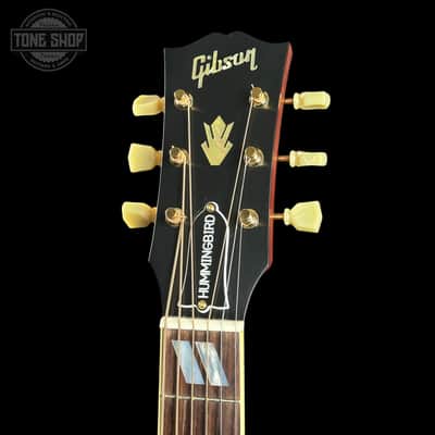 Used Gibson Custom Shop 1960 Hummingbird Reissue Sinker Mahogany Heritage Cherry Sunburst w/case TSU25539 image 6