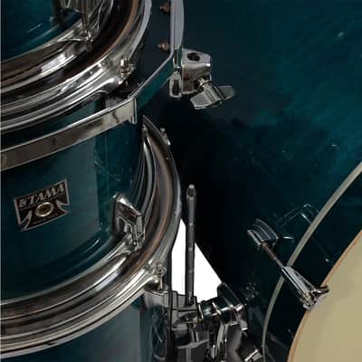 Used Tama Superstar Classic 7-Piece Transparent Blue image 5