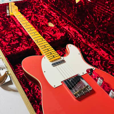 Fender Custom Shop '52 Reissue “Twisted” Telecaster Journeyman Relic in Tahitian Coral - 2023 image 22