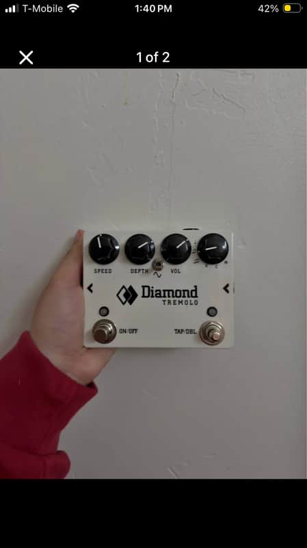 Diamond Tremolo 2000s - white image 1