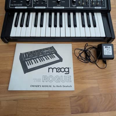 Moog Rogue 1981 Monophonic Analog Synthesizer with Original Manual - Orignal Owner image 4