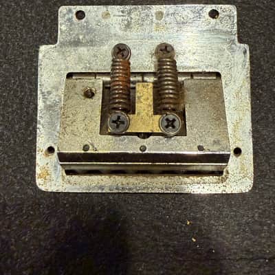1980s Kahler 2300 Chrome Tremolo Bridge with Bar & Screws image 4