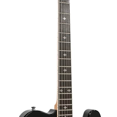 Gold Tone Solid Body Electric Banjitar Tobacco Sunburst, Left Handed image 5