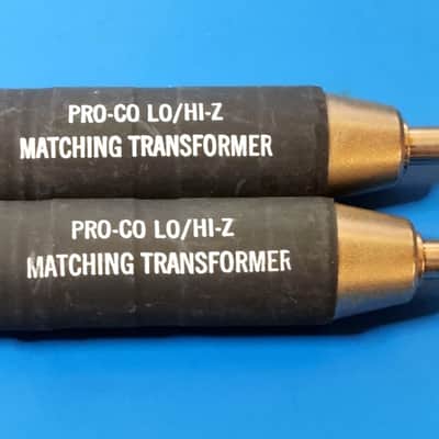 Proco XLR-TS Inline Isolation Transformers (x2) image 1