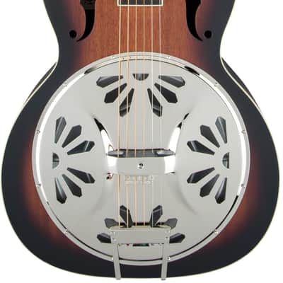 Gretsch G9220 Bobtail Round-Neck A.E., Mahogany Body Spider Cone Resonator Guitar, Fishman Nashville Resonator Pickup, 2-Color Sunburst image 10
