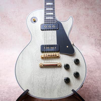 GIBSON USA Custom Shop Historic '54 Dealer Select Les Paul Custom VOS "TV White + Ebony" (2026) image 3