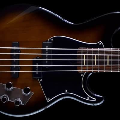 Yamaha BB735A-DCS 5-String with Active Electronics, Dark Coffee Sunburst image 4