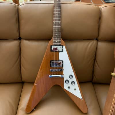 Gibson Flying V 2019 Antique Natural with case NEVER PLAYED image 11