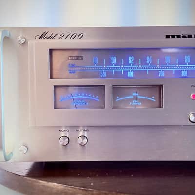 💎 Marantz Model 2100 Stereophonic Tuner | 🔧 Serviced + 💡 LED