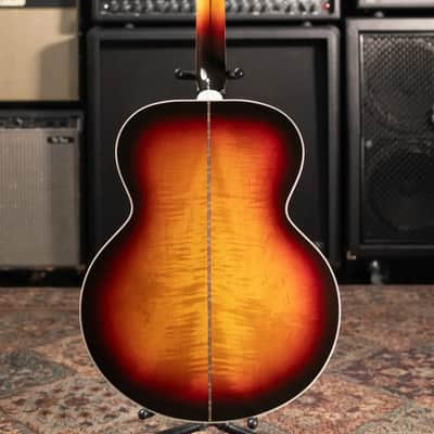 Gibson SJ-200 Standard Maple Left-Handed Acoustic/Electric Guitar - Triburst with Hardshell Case image 10