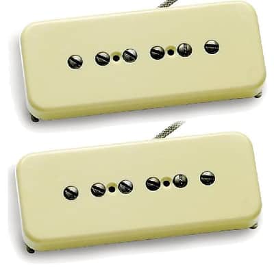 Seymour Duncan Antiquity P90 Soapbar Pickups Set Cream 7.85k/8.39k image 3