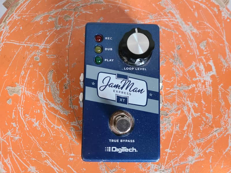 DigiTech JamMan Express XT Compact Stereo Looper 2010s - Blue image 1