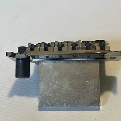 2000's Schaller Original Made in Germany Cosmo/Black Chrome Floyd Rose Electric Guitar Tremolo Bridge & Arm Set image 15