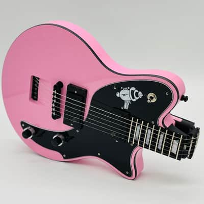 Ciari Travel Guitars Steve Stevens Premier Signature "Josie" 2026 Pink with Free Backpack! image 1