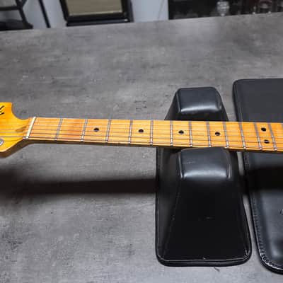 1979 Fender Stratocaster 25th Anniversary Porsche Inca Silver over Huffy Olympic White Relic Vintage 70s American USA Strat Electric Guitar Special Limited Edition Model FSR Heavy Road Worn Aged image 13