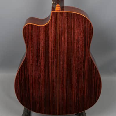 2001 James Goodall RSC Standard Cutaway Indian Rosewood / Sitka Acoustic Guitar image 3