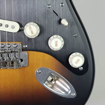 2022 Squier 40th Anniversary Stratocaster Vintage Edition - Satin Sunburst image 17