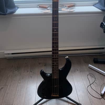 Cliff Burton Aria pro II Elite I 1984 - Black and gold image 6