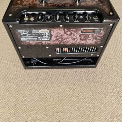 Fender Blues Junior III 15 Watt Black Paisley Limited Edition image 3